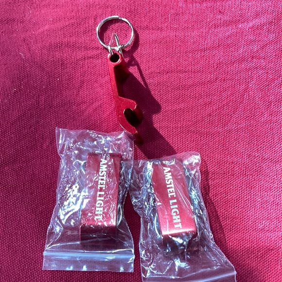 Set of 2 Amstel Light Bottle Opener - Picture 1 of 3